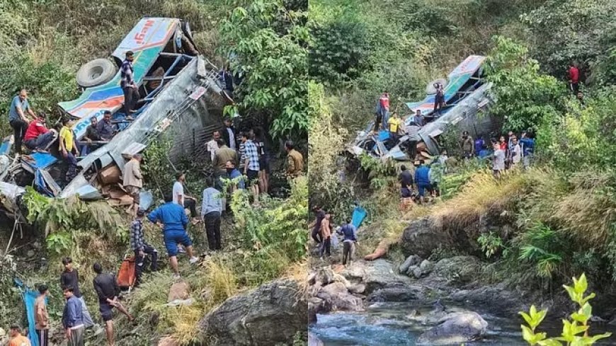 Bus Accident: अल्मोड़ा में बस खाई में गिरी, 22 यात्रियों की मौत, राहत और बचाव कार्य जारी